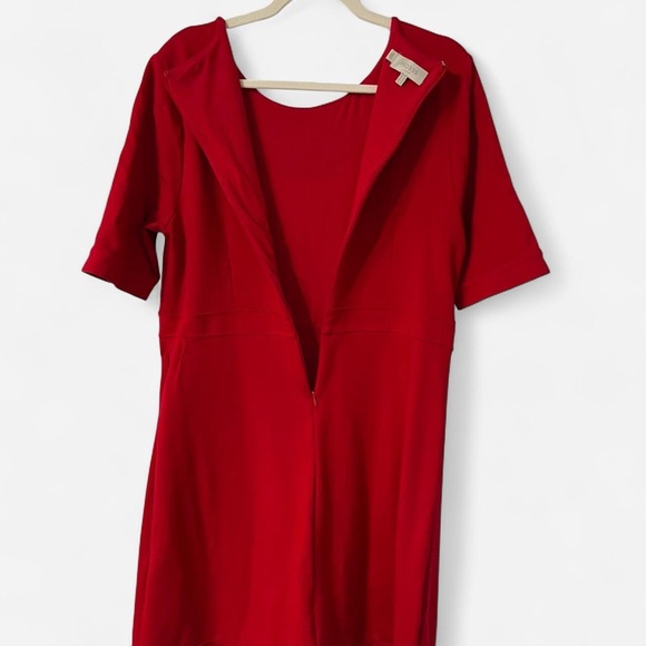Hobbs London Anela Dress In Flag Red Size US 14 - Picture 5 of 16
